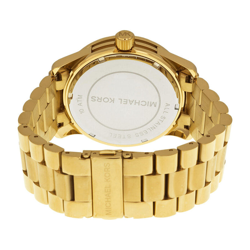 Michael Kors Runway Gold Dial Crystal Ladies Watch #MK5706 - Watches of New Zealand #3
