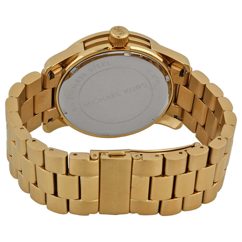Michael Kors Runway Quartz Gold-tone Bracelet Champagne Dial Ladies Watch MK5473 - Watches of New Zealand #3