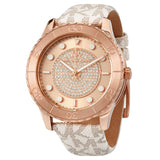 Michael Kors Runway Quartz Rose Dial Ladies Watch MK6980 - Watches of New Zealand