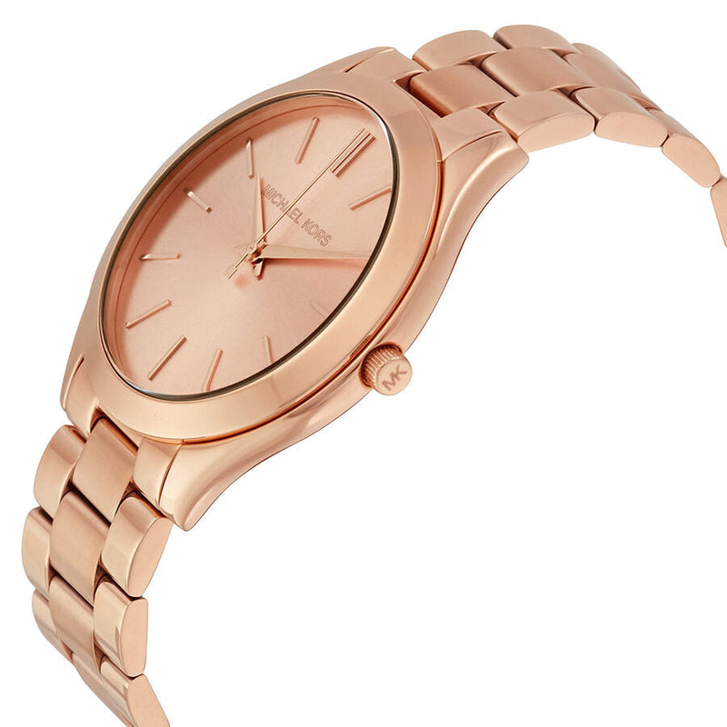 Michael Kors Runway Rose Dial Rose Gold-tone Unisex Watch #MK3197 - Watches of New Zealand #2