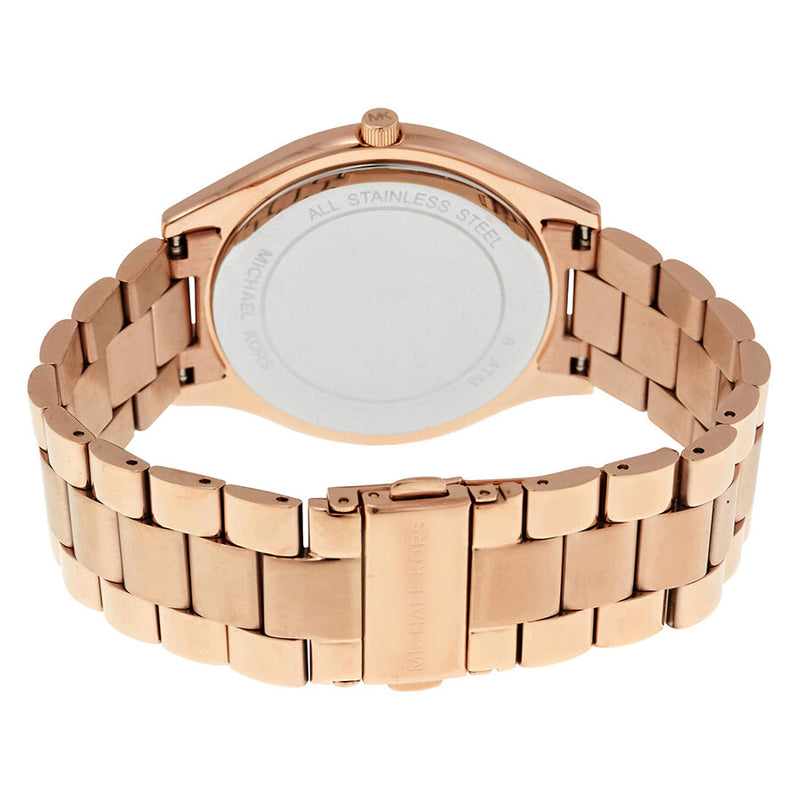 Michael Kors Runway Rose Dial Rose Gold-tone Unisex Watch #MK3197 - Watches of New Zealand #3