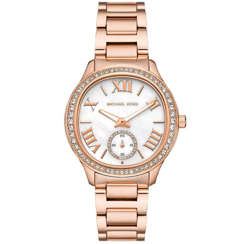 Michael Kors Sage Mother of Pearl Dial Ladies Watch MK4806 - Watches of New Zealand