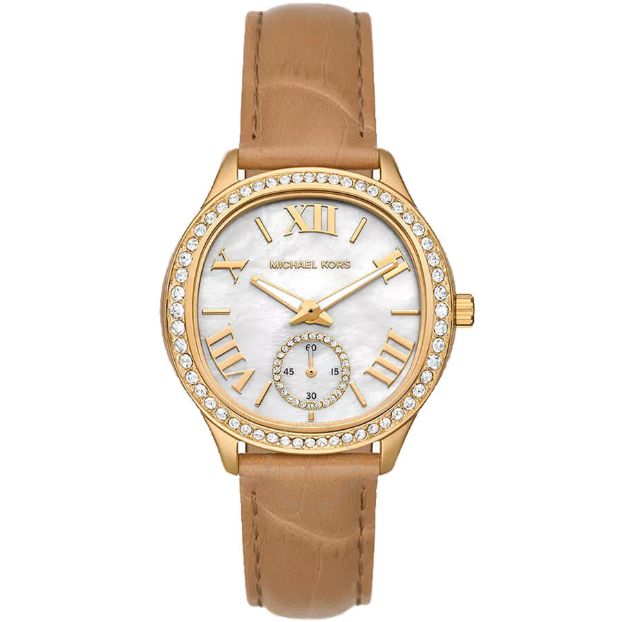 Michael Kors Sage Pavé Mother of Pearl Dial Ladies Watch MK4819