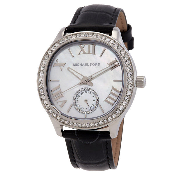 Michael Kors Sage Quartz Mother of Pearl Dial Ladies Watch MK4821 - Watches of New Zealand