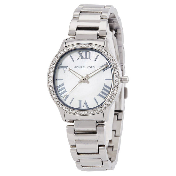 Michael Kors Sage Quartz Mother of Pearl Dial Ladies Watch MK4824 - Watches of New Zealand