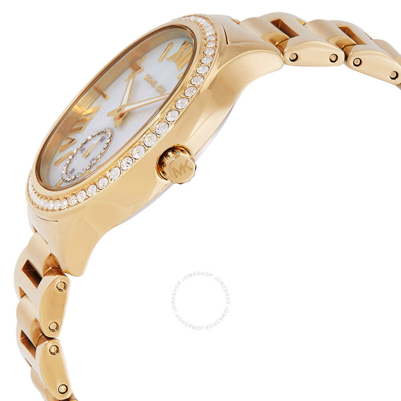 Michael Kors Sage Quartz White Dial Ladies Watch MK4805 - Watches of New Zealand #2
