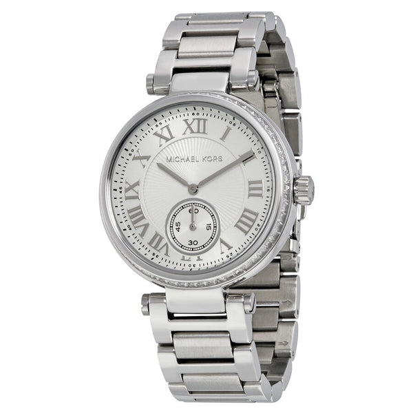 Michael Kors Skylar Silver Dial Stainless Steel Ladies Watch MK5866 - Watches of New Zealand