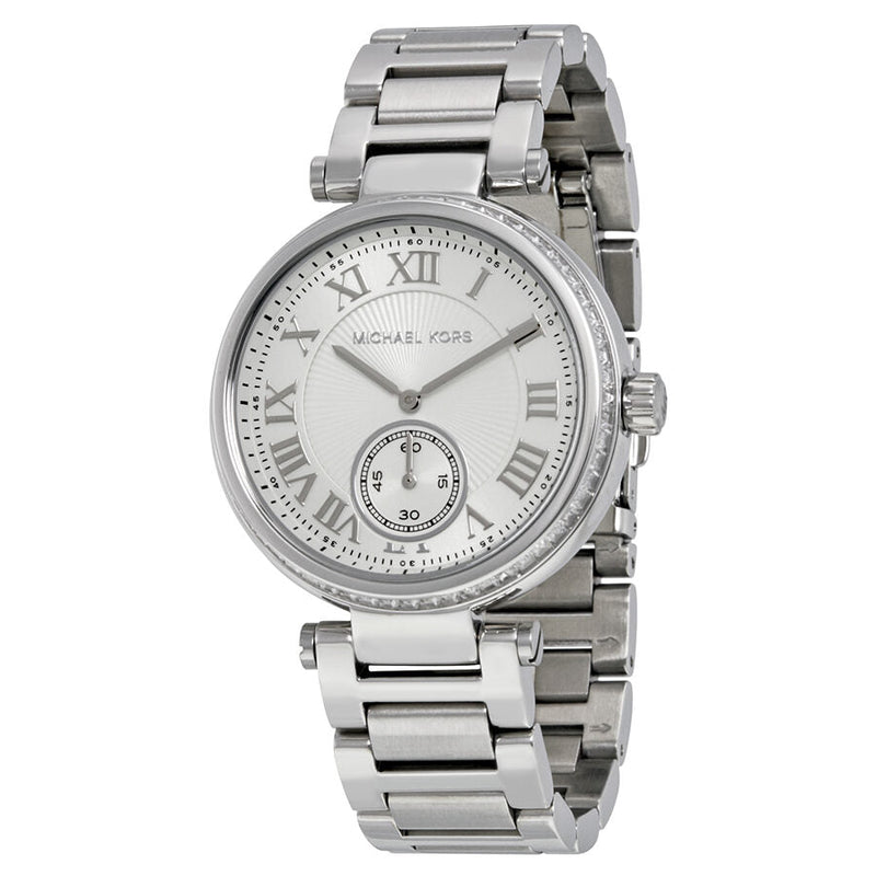 Michael Kors Skylar Silver Dial Stainless Steel Ladies Watch MK5866 - Watches of New Zealand