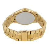 Michael Kors Slim Runway Black Dial Gold-tone Ladies Watch #MK3478 - Watches of New Zealand #3