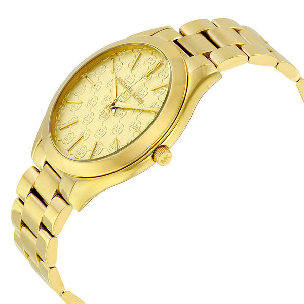 Michael Kors Slim Runway Champagne Dial Ladies Watch #MK3335 - Watches of New Zealand #2