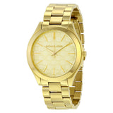 Michael Kors Slim Runway Champagne Dial Ladies Watch #MK3335 - Watches of New Zealand