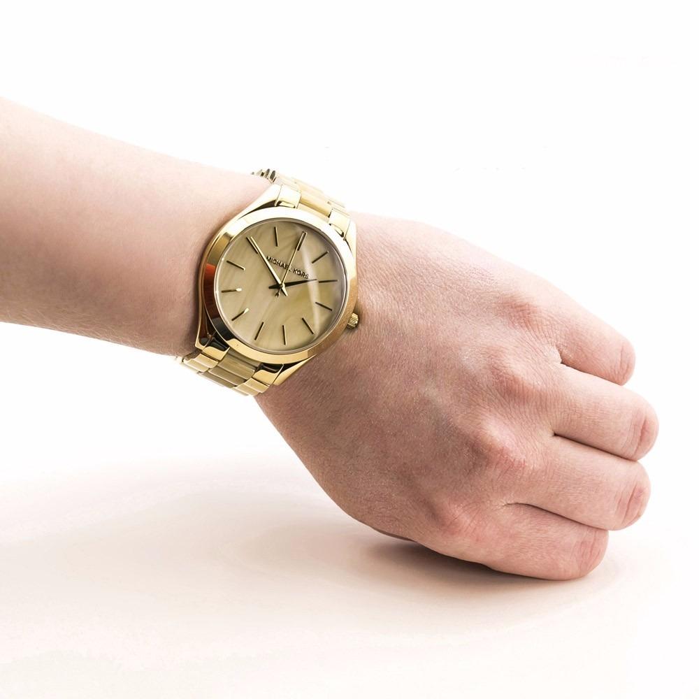 Michael Kors Slim Runway Gold-Tone Women's Watch - MK4285