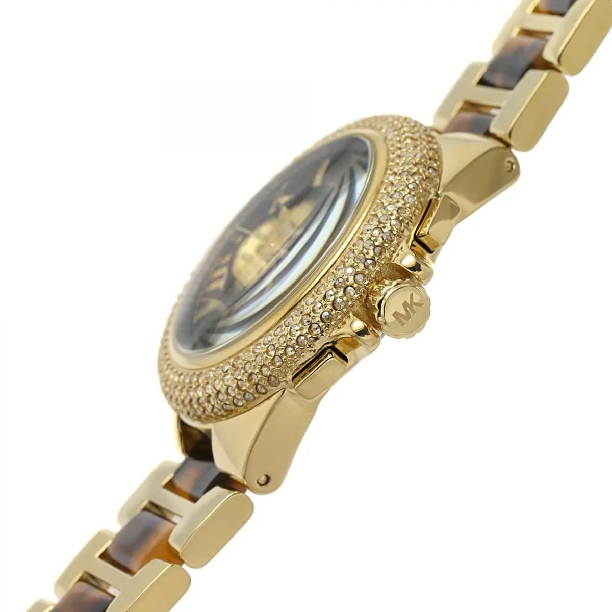 Michael Kors Slim Runway Quartz Crystal Pave Dial Ladies Watch MK7269