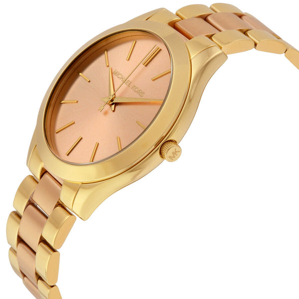 Michael Kors Slim Runway Pink Dial Ladies Watch MK3493 - Watches of New Zealand #2