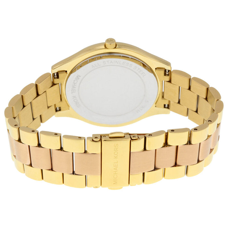 Michael Kors Slim Runway Pink Dial Ladies Watch MK3493 - Watches of New Zealand #3