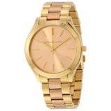Michael Kors Slim Runway Pink Dial Ladies Watch MK3493 - Watches of New Zealand