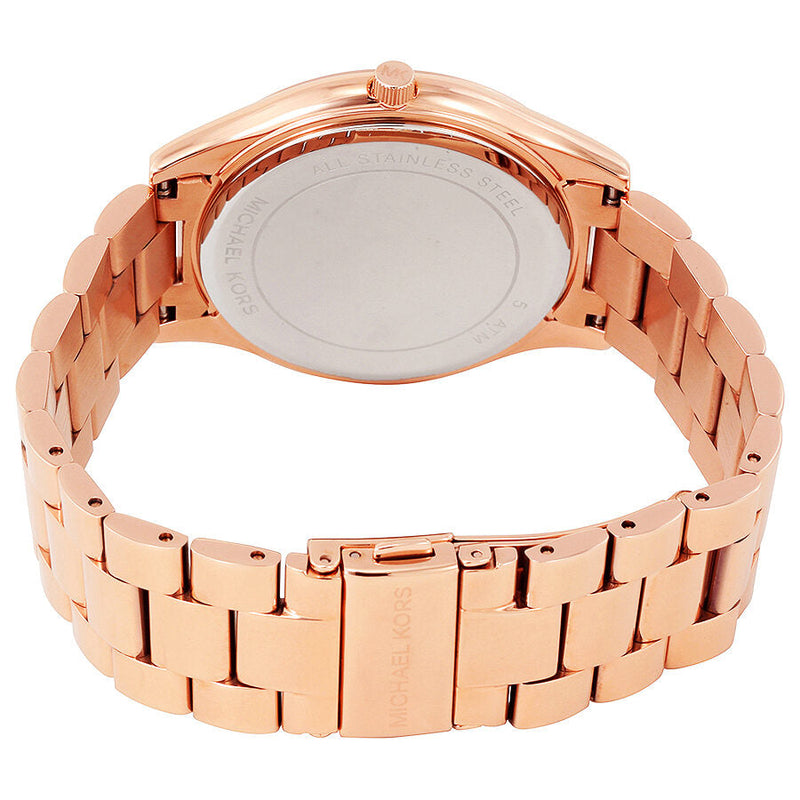 Michael Kors Slim Runway Rose Gold Tone Dial Ladies Watch MK3591 - Watches of New Zealand #3