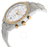 Michael Kors Warren Chronograph Quartz White Dial Men's Watch MK9112 - Watches of New Zealand #2