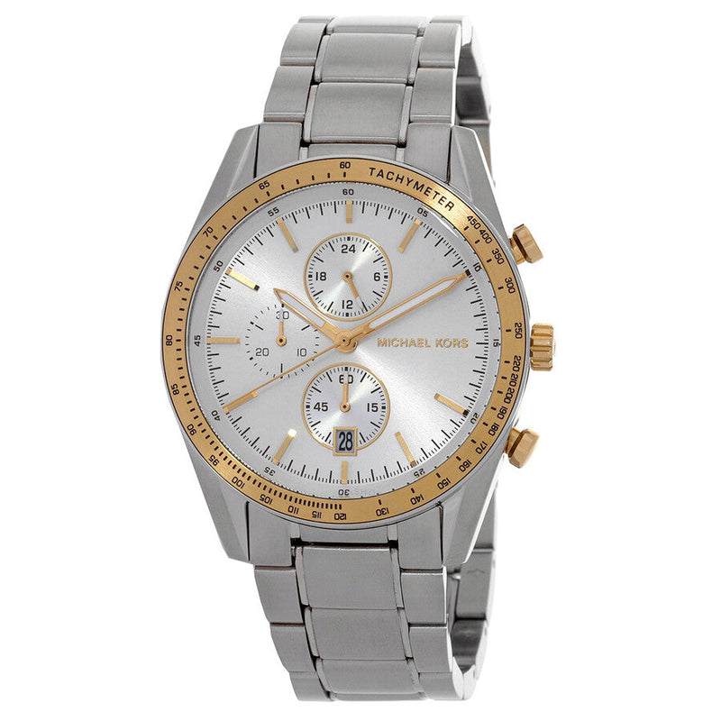 Michael Kors Warren Chronograph Quartz White Dial Men's Watch MK9112 - Watches of New Zealand