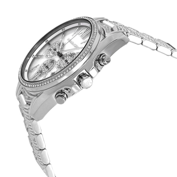 Michael Kors Whitney Chronograph Quartz Crystal Silver Dial Ladies Watch MK6728 - Watches of New Zealand #2