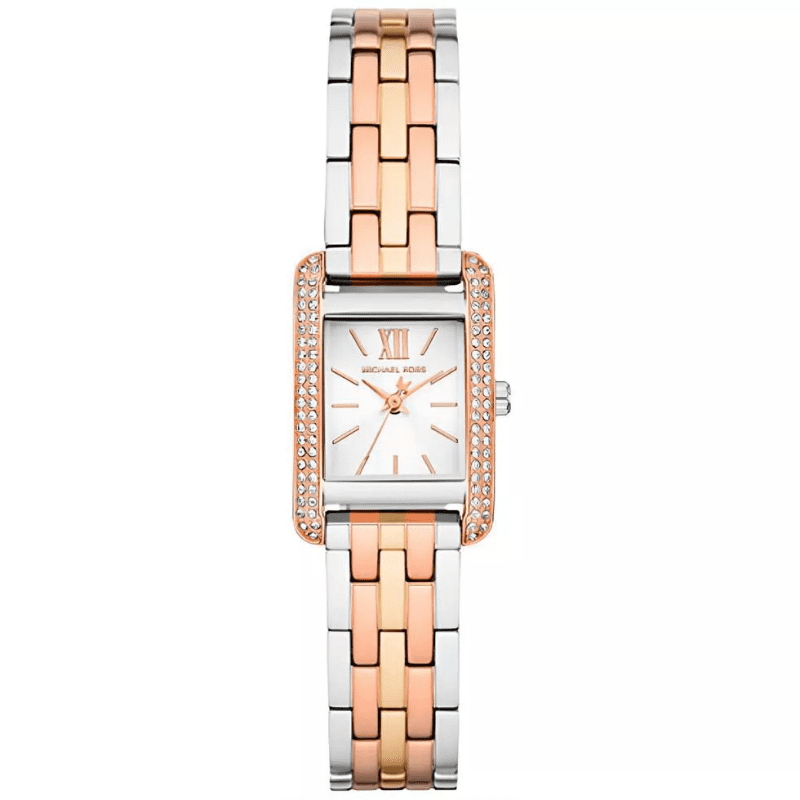 Mini Monroe Pavé Tri-Tone Watch