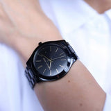Michael Kors Slim Runway Black Ion-plated Unisex Watch MK3221 - Watches of New Zealand #6