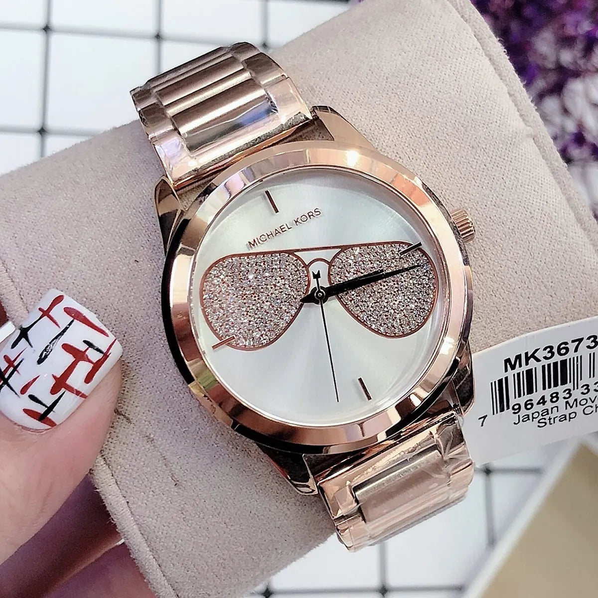 Michael Kors MK3673 ladies' watch, stainless steel strap