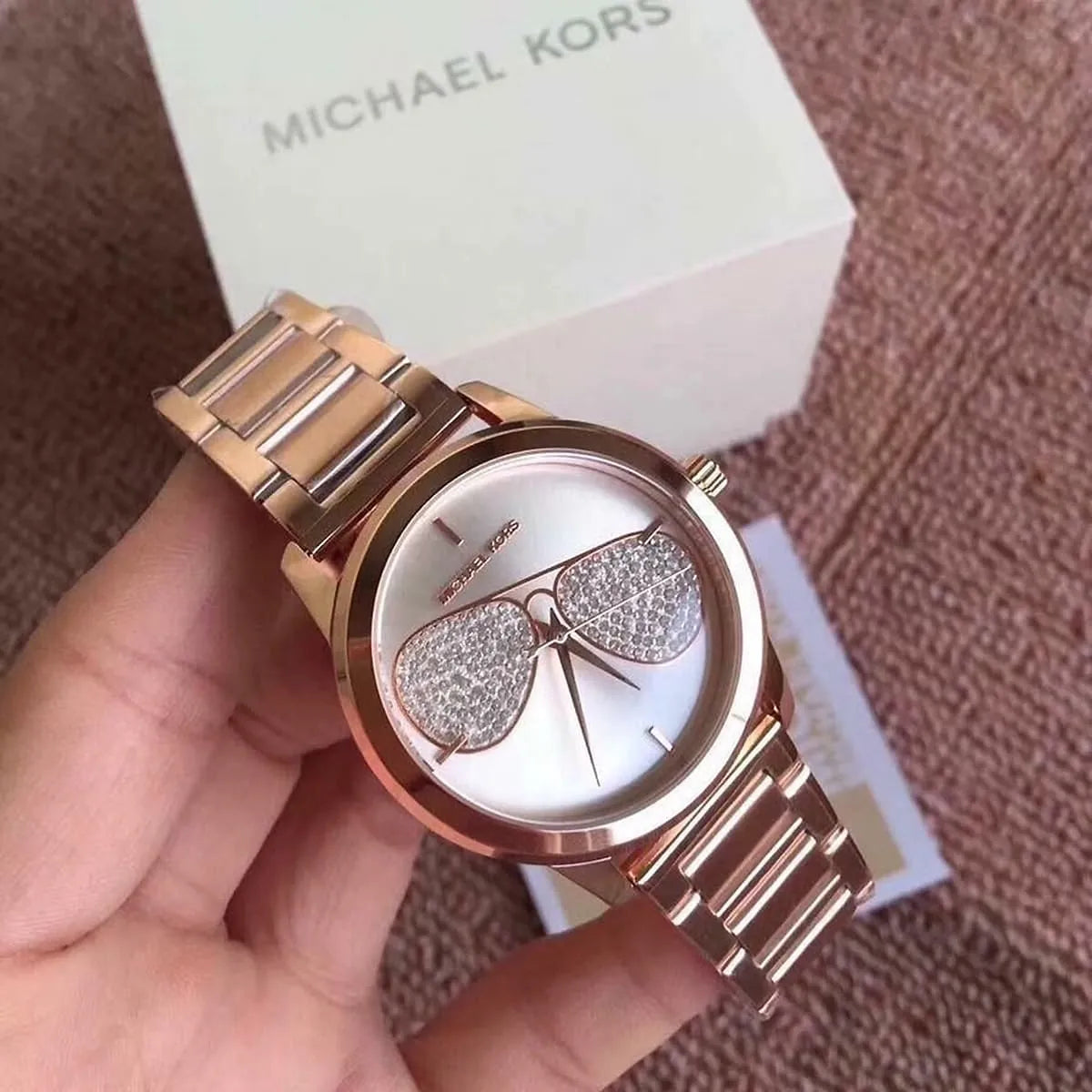 Michael Kors MK3673 ladies' watch, stainless steel strap