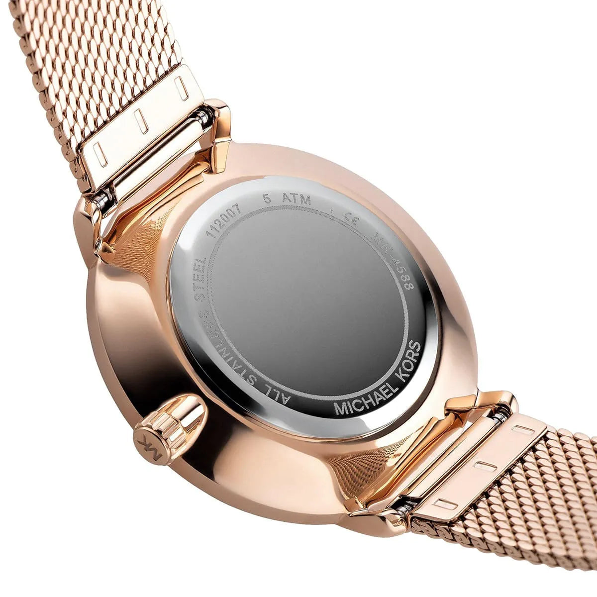 Michael Kors Mini Pyper White MOP Dial Rose-gold Women's Watch - MK4588