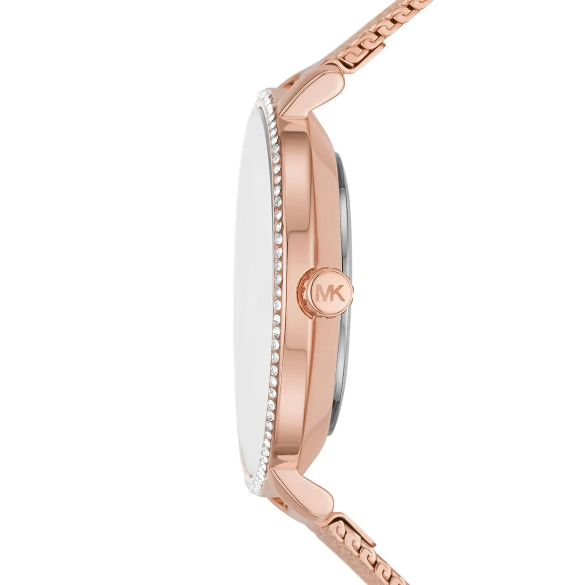 Michael Kors Mini Pyper White MOP Dial Rose-gold Women's Watch - MK4588