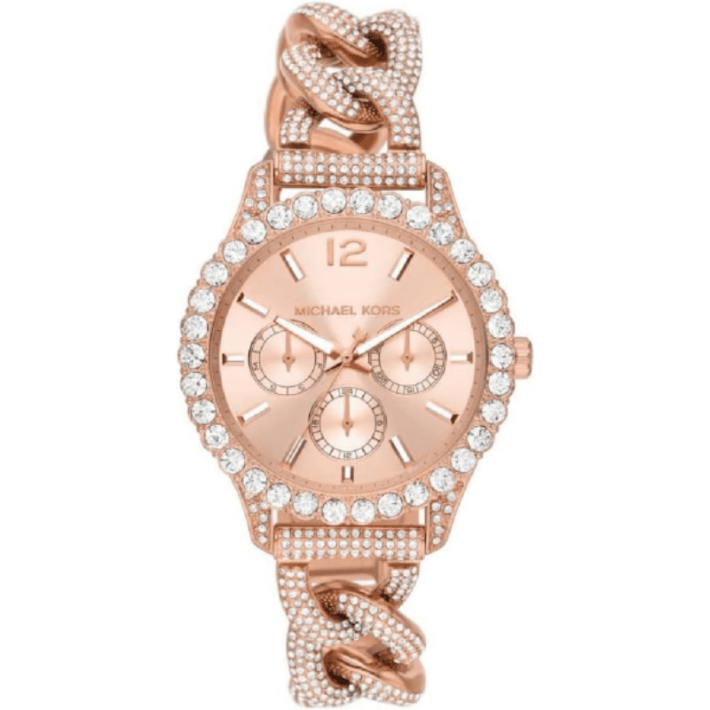 Michael Kors Pyper Gen-4654 Analog Quartz Two-Tone Stainless Steel Women's Watch