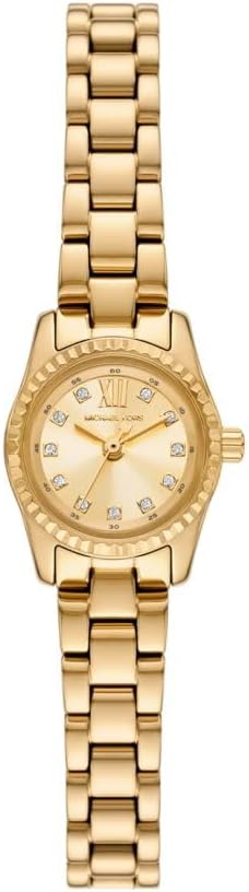 Mini Lexington Pavé Gold-Tone  Women's Watch - MK4862