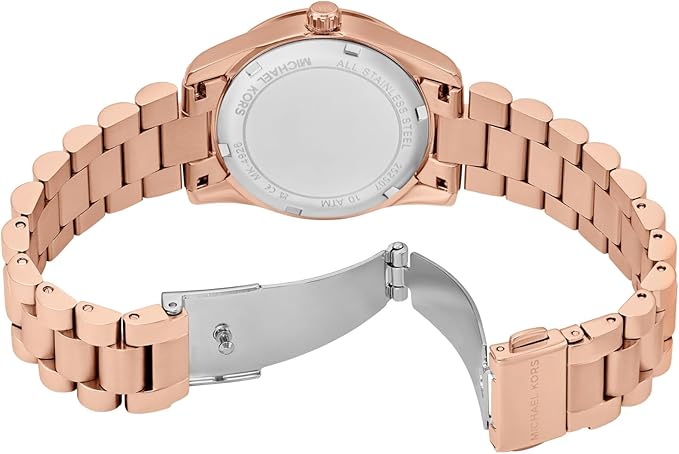 Michael Kors Multifunction Rose Gold Stainless Steel Bracelet Women's Watch - MK4926