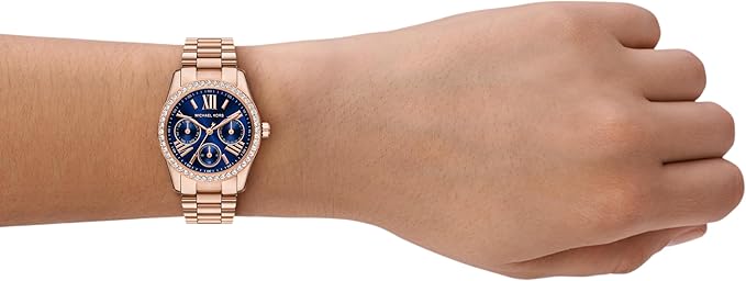 Michael Kors Multifunction Rose Gold Stainless Steel Bracelet Women's Watch - MK4926