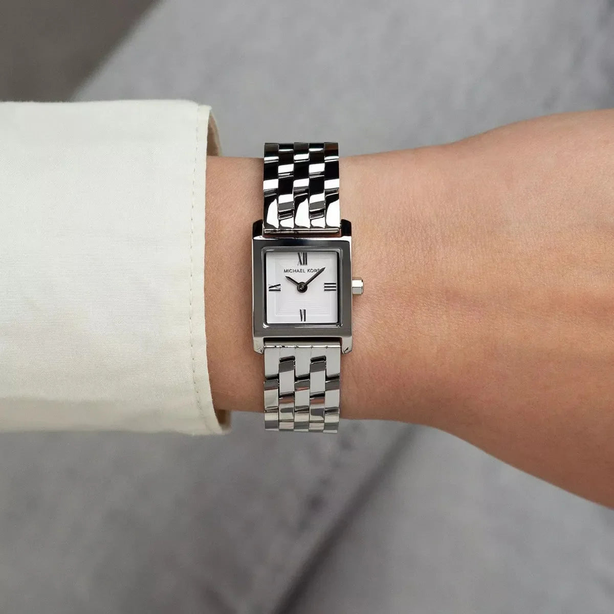 Michael Kors Micro Georgie Silver-Tone Wpmen's Watch - MK4933