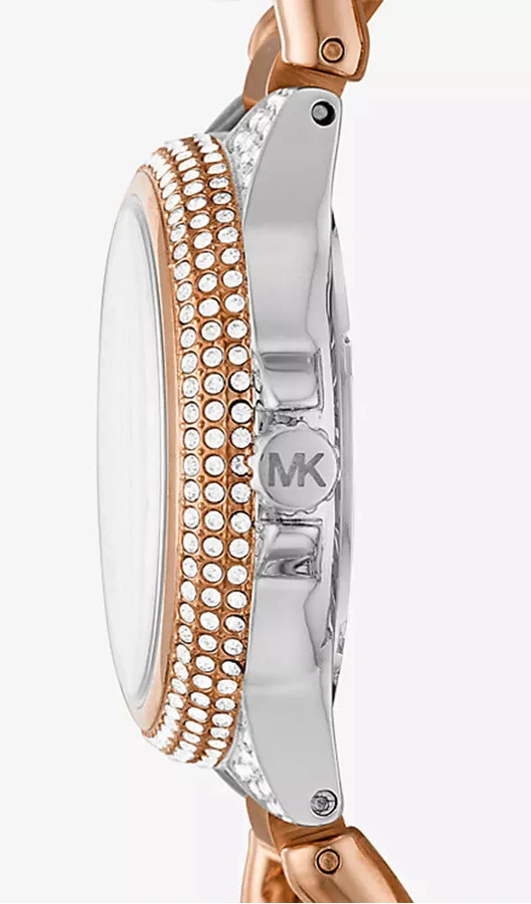 Michael Kors Camille Quartz Crystal Silver Dial Ladies Watch MK6843