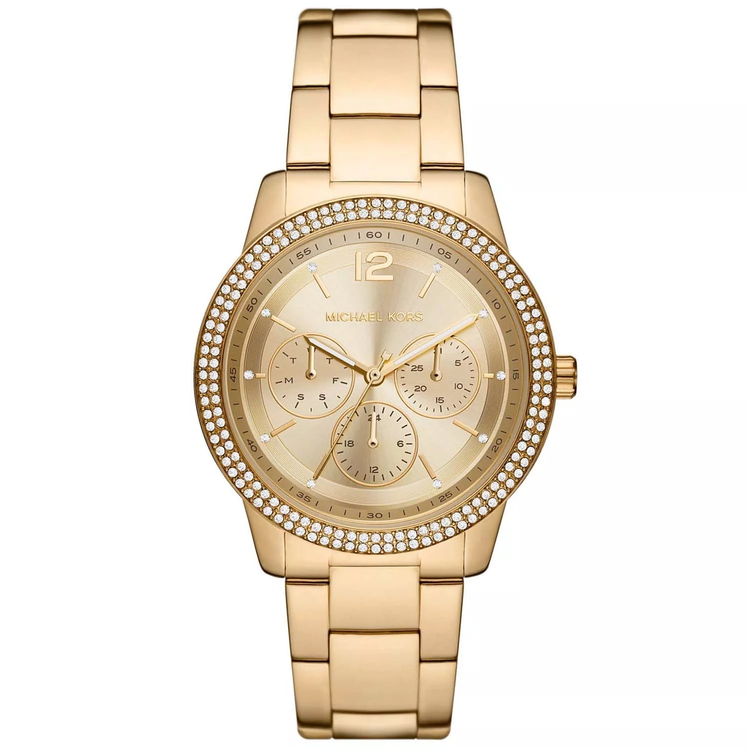 Michael Kors Oversized Tibby Multifunction Gold Women's Watch - MK6927