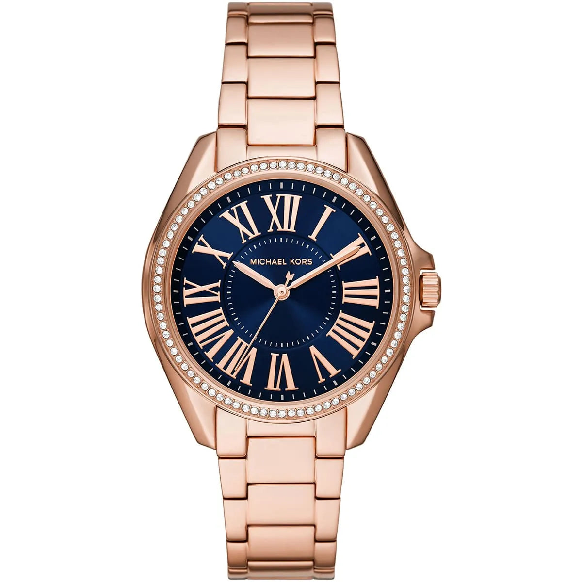 Michael Kors Kacie Three-Hand Rose Gold-Tone Stainless Steel Women's Watch - Mk6930