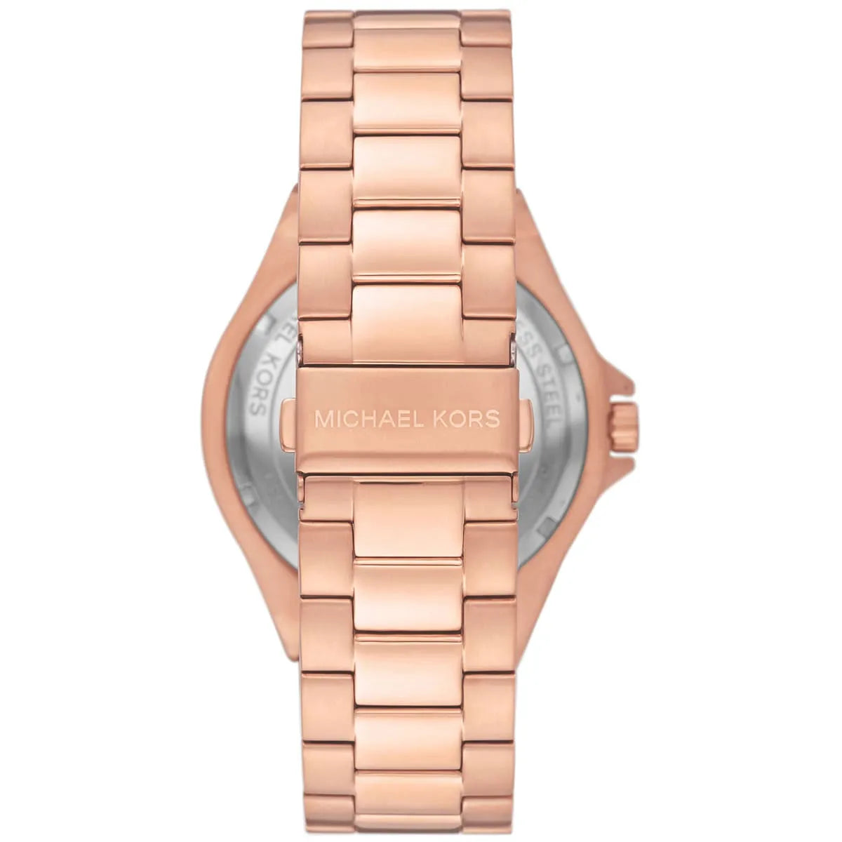 Michael Kors Lennox Chronograph Black Dial Rose-gold Men's Watch - MK8940