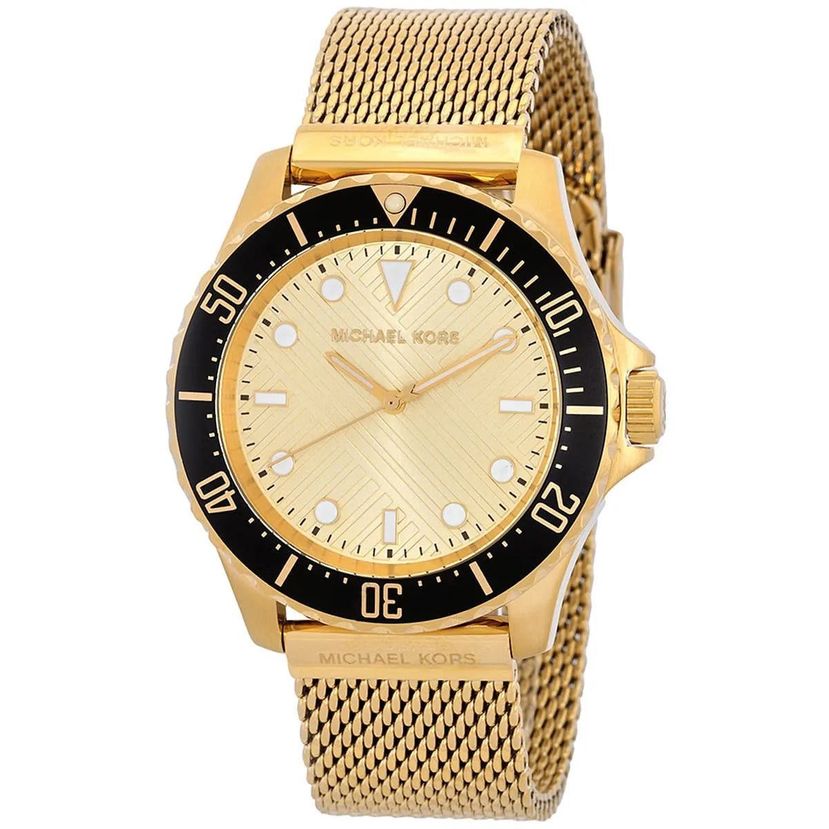 Michael Kors Oversized Slim Everest Gold-Tone Mesh Men's Watch - MK9083