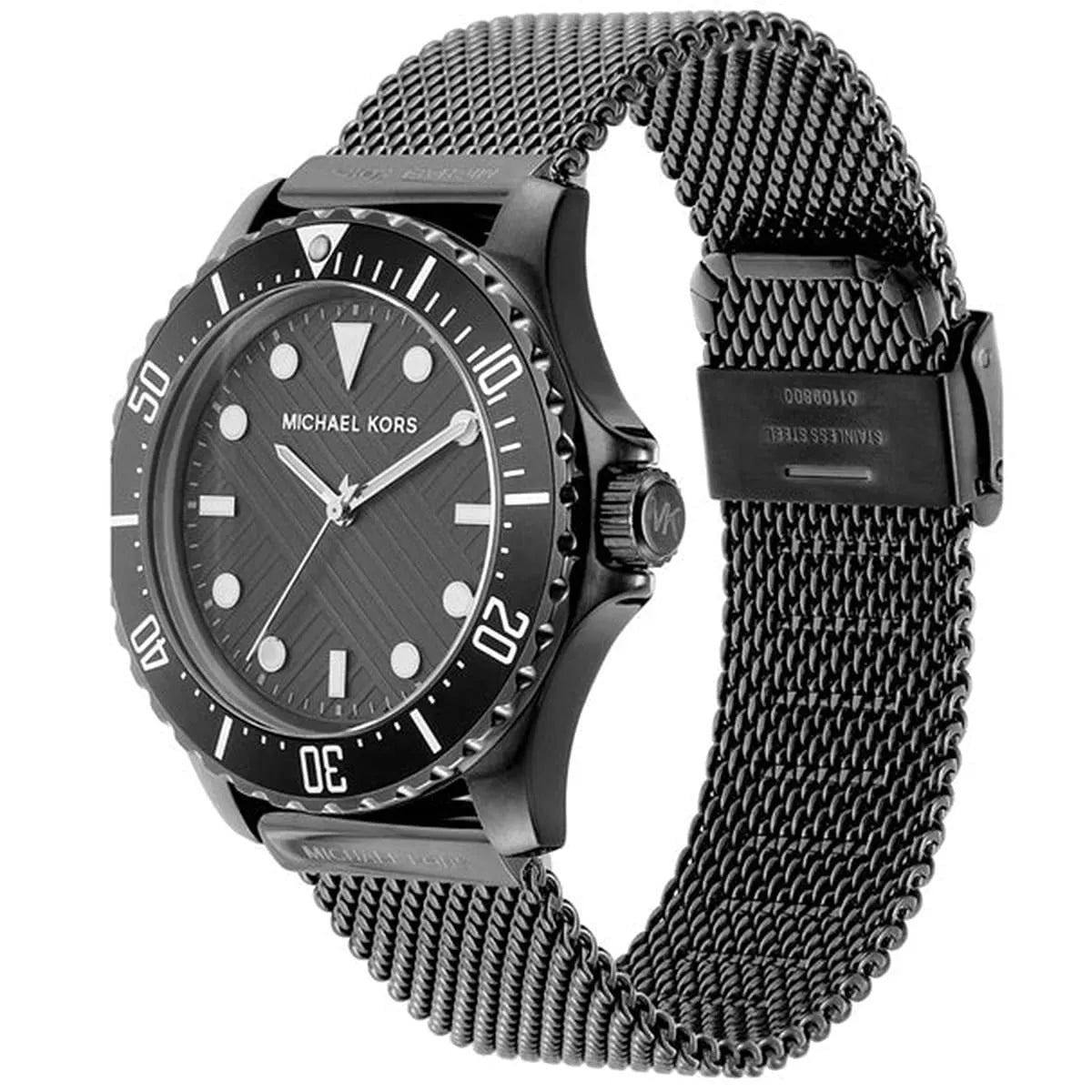 Michael Kors Oversized Slim Everest Gunmetal Mesh Men's Watch - MK9093