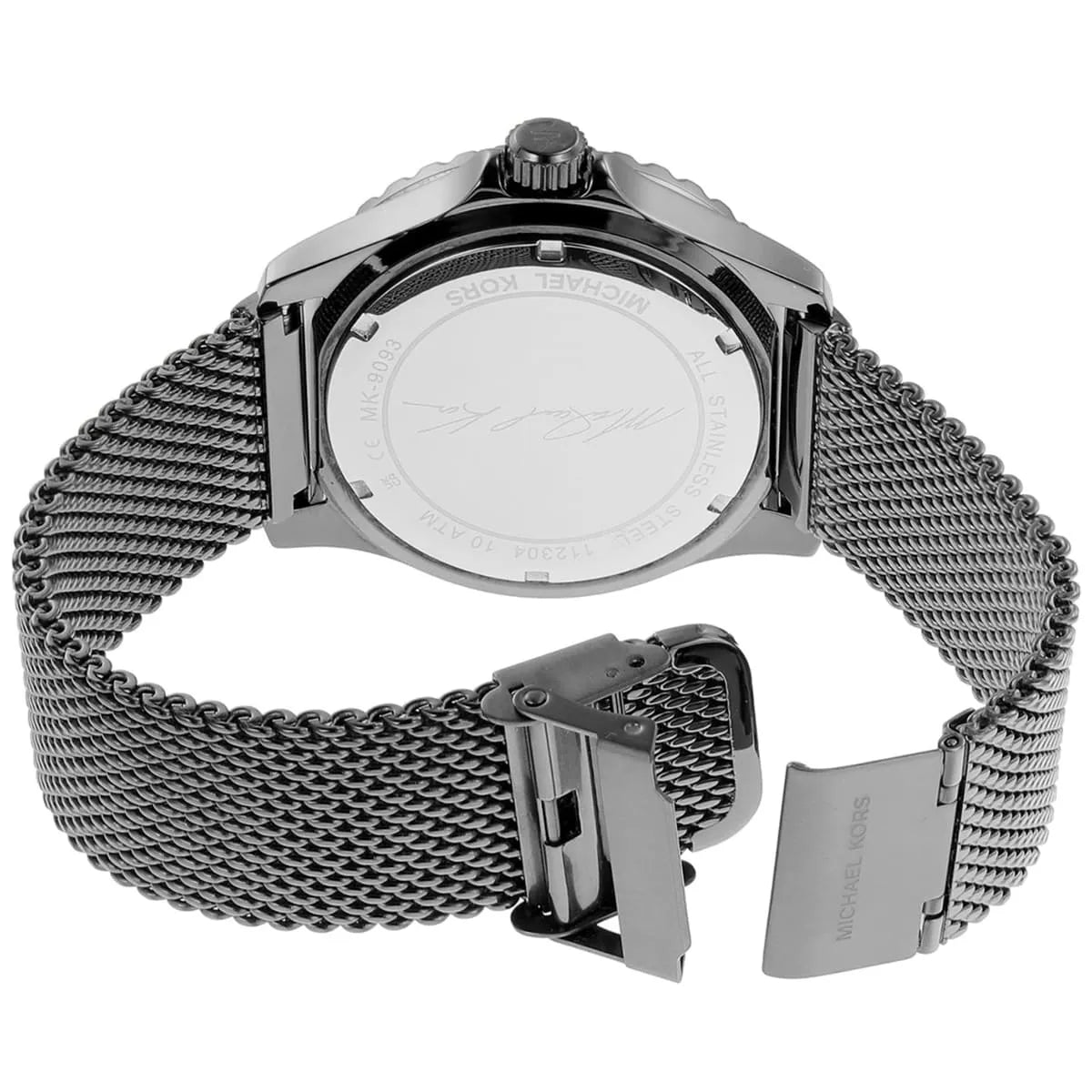 Michael Kors Oversized Slim Everest Gunmetal Mesh Men's Watch - MK9093