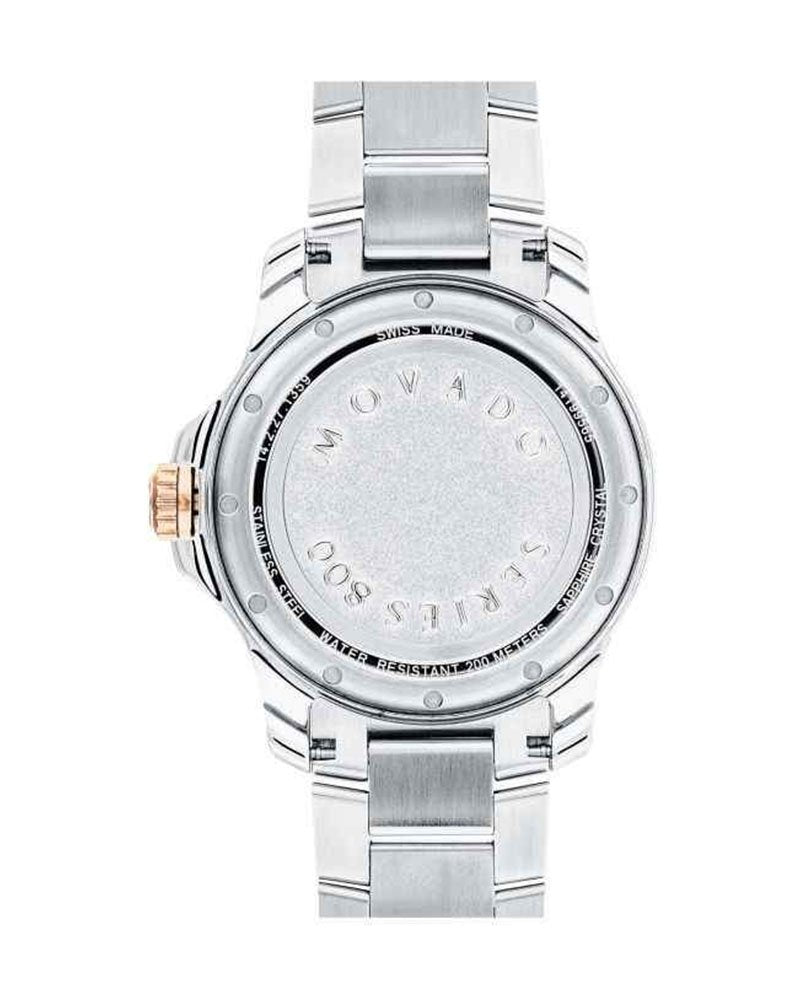 Movado Two-Tone Steel Blue Dial Men's Swiss Made Watch - 2600149