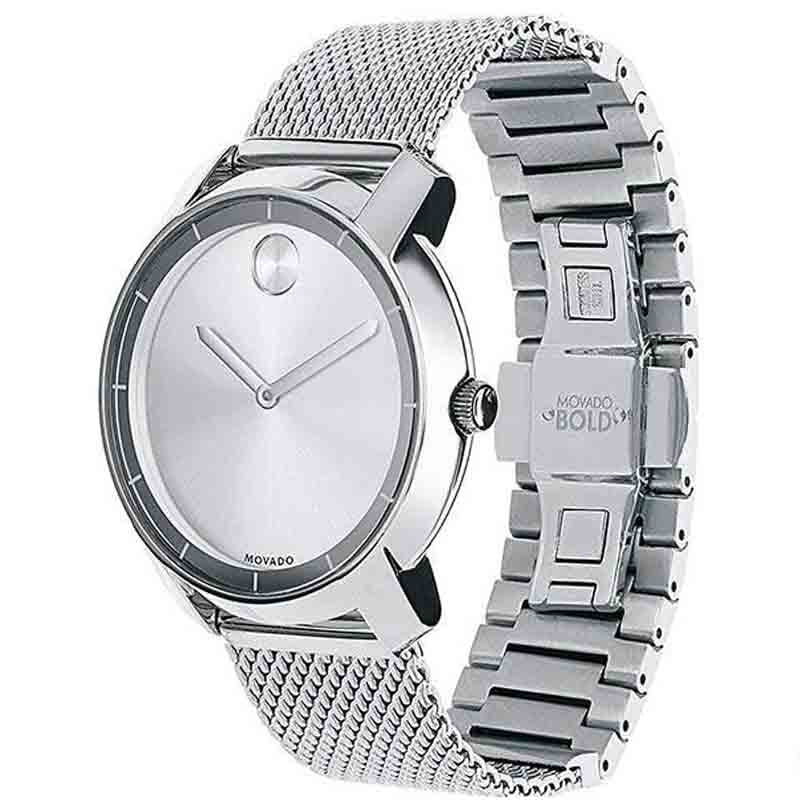 Movado Bold Mesh Steel Bracelet Women's Watch - 3600241