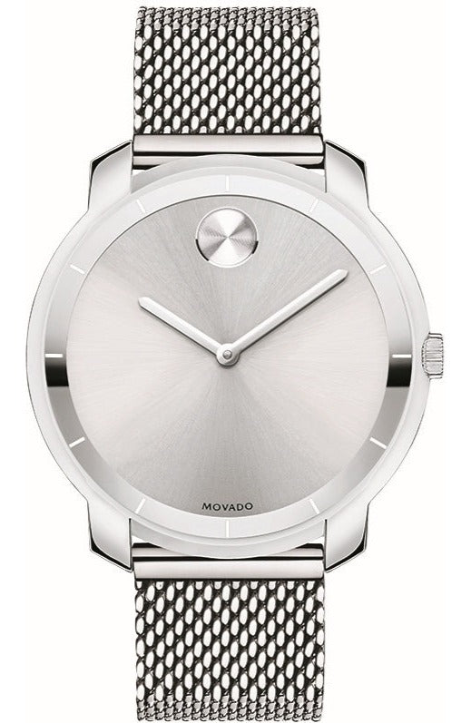 Movado Bold Mesh Steel Bracelet Women's Watch - 3600241