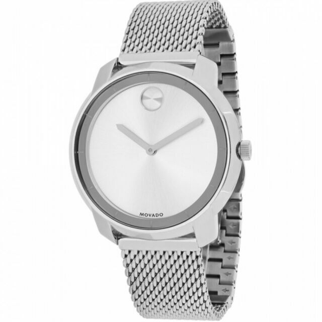Movado Bold Mesh Steel Bracelet Women's Watch - 3600241