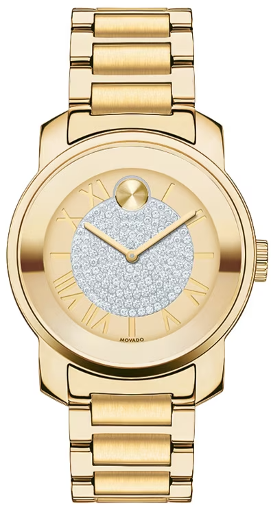 Movado Bold Gold-Tone Women's Watch - 3600255