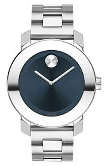 Movado Bold Blue Dial Stainless Steel Women's Watch - 3600396