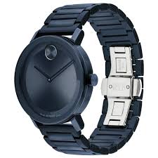 Movado Bold Blue Ion Plated Stainless Steel Evolution 2.0 Men's Watch - 3601097
