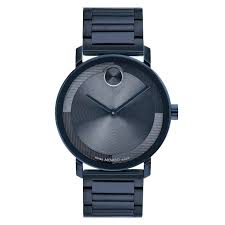 Movado Bold Blue Ion Plated Stainless Steel Evolution 2.0 Men's Watch - 3601097